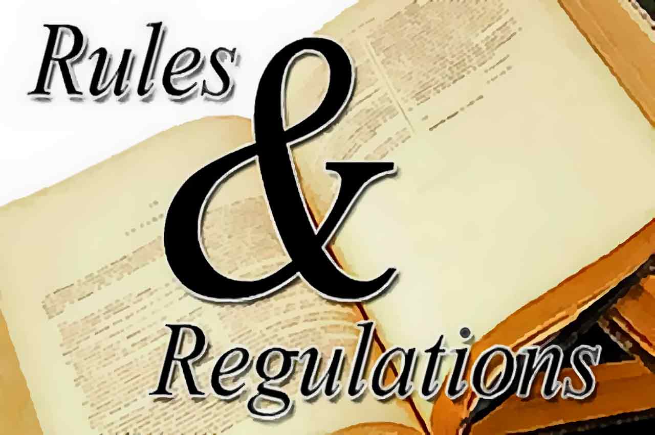 Rules & Regulations